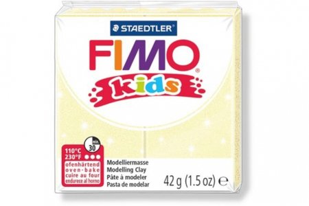 Полимерная глина FIMO kids, перламутровый светло-желтый (106), 42г