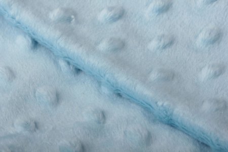 Плюш 100%полиэстер PEPPY голубой (04), 48*48см