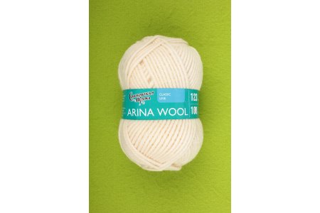 Пряжа Семеновская Arina Wool (Арина ЧШ) суровый (25), 95%шерсть/5%акрил, 123м, 100г