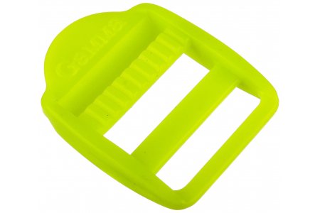 Пряжка регулировочная GAMMA пластик, салатовый (535), 25мм