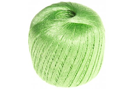 Пряжа Семеновская Irina светло-зеленый (86), 66%хлопок мерсеризованный/34%вискоза, 334м, 100г
