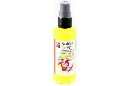 Краска-спрей по ткани MARABU Fashion Spray, лимон (020), 100 мл