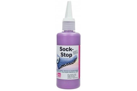 Краска текстильная с противоскользящим эффектом на латексной основе EFCO Sock-Stop розовато-лиловый, 100мл