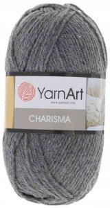 Пряжа Yarnart Charisma серый (179), 80%шерсть/20%акрил, 200м, 100г