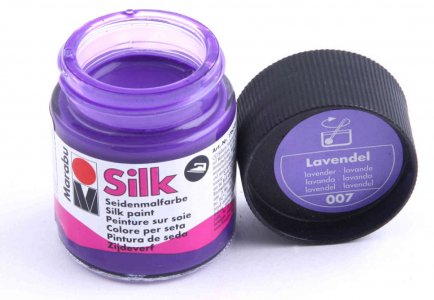 Краска для шелка MARABU Silk лаванда (007), 50мл