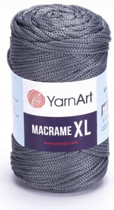 Пряжа YarnArt Macrame XL стальной (159), 100%полиэстер, 130м, 250г