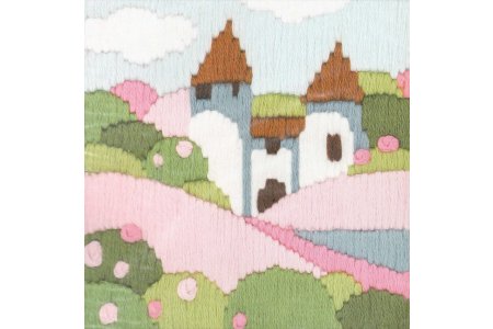 Набор для вышивания гладью РИОЛИС(Сотвори Сама) Розовый сад, 12*12см