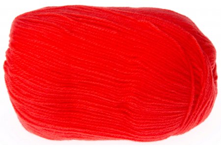 Пряжа Vita Dolly красный коралл (3221), 100%акрил, 300м, 50г