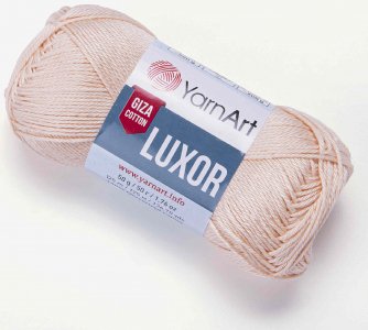 Пряжа YarnArt Luxor бледный персик (1205), 100%хлопок, 125м, 50г
