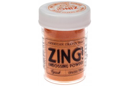Пудра для эмбоссинга матовая American Crafts ZING абрикос(27136), 28,4г
