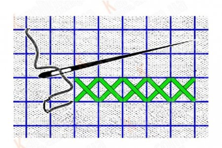 Водорастворимый флизелин с рисунком КАРОЛИНКА(KAROLINKA) (5002), 14,8*21см