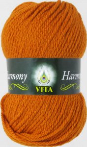 Пряжа Vita Harmony терракот (6323), 55%акрил/45%шерсть, 110м, 100г