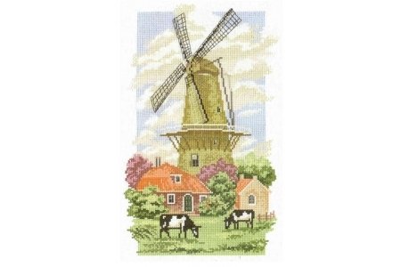 Набор для вышивания крестом Panna Голландская провинция, 21*35см