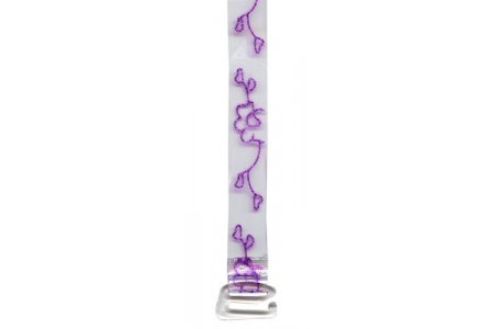 Бретели для бюстгальтеров GAMMA Вьюнок фиолетовый, 10мм