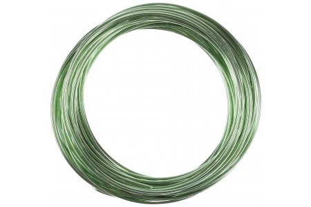 Проволока для бисероплетения WW-ART алюминиевая, св.зеленый, d1,5мм, 10м