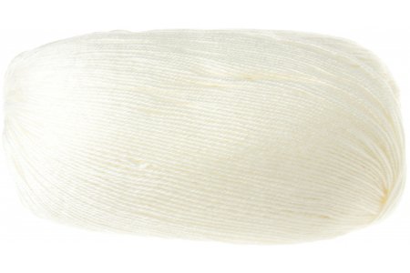 Пряжа Vita Brilliant белый (4951), 55%акрил/45%шерсть, 380м, 100г