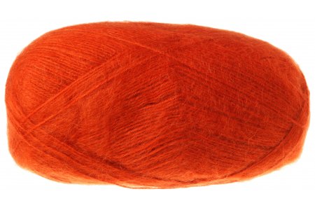 Пряжа Yarnart Angora de Luxe морковный (3027), 70%мохер/30%акрил, 520м, 100г