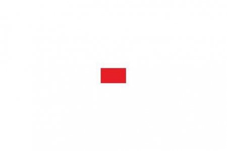 Лента капроновая BLITZ красный(036), 10мм, 1м