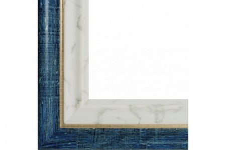 Багет для картины Viola, пластик, синий/белый/серый, 30*40см