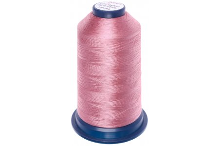 Нитки для машинной вышивки FuFuS, 100%полиэстер, 5000м, PF165 грязно-розовый