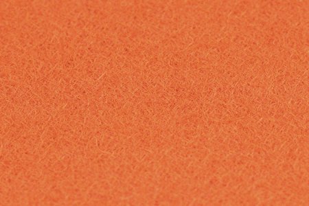 Фетр декоративный 40%шерсть/60%вискоза, ярко-оранжевый, 1мм, 30*45см
