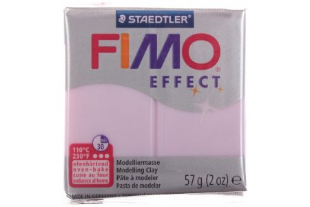 Полимерная глина FIMO Effect, розовый кварц (206), 57г