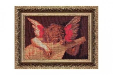 Набор для вышивания крестом Чаривна мить Ангел с лютней, 38*26см