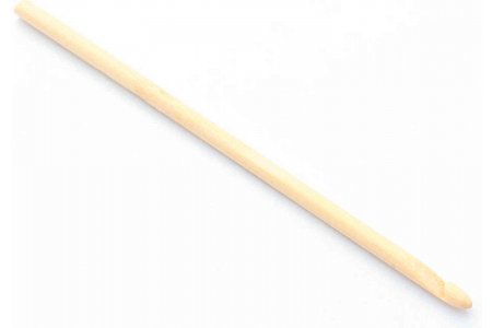 Крючок для вязания GAMMA бамбуковый, d4,5мм, 15см