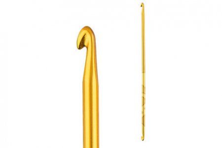 Крючок GAMMA для тунисского вязания, двухсторонний, d6мм, 14,5см