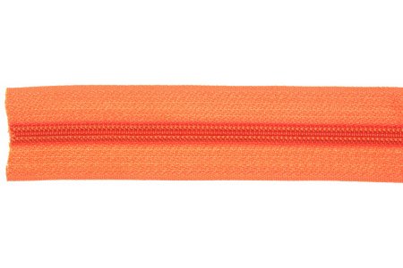 Молния рулонная спираль Т5, оранжевый, 200м