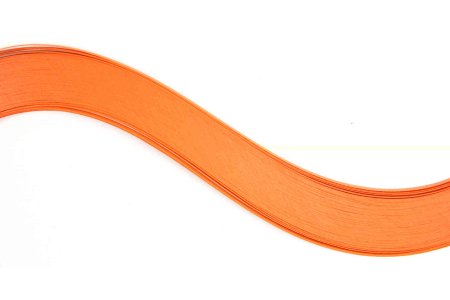 Бумага для квиллинга, Оранжевый, длина 330мм, ширина 3мм, 150 полосок, плотность 120 г/кв.м  