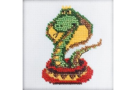 Набор для вышивания бисером РИОЛИС (Сотвори Сама) Королева змей, 10*10см