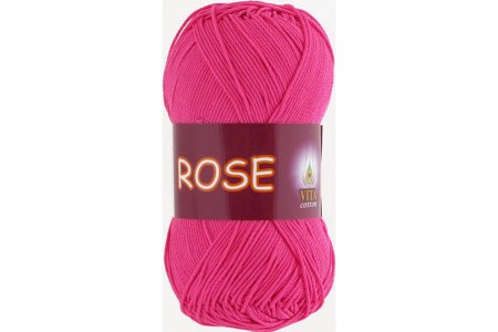 Пряжа Vita cotton Rose фуксия (3947), 100%хлопок, 150м, 50г