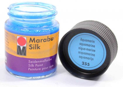 Краска для шелка MARABU Silk аквамарин (255), 50мл