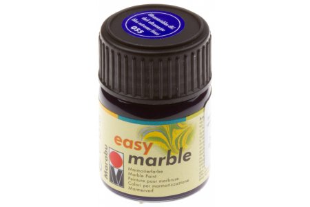 Краска для марморирования MARABU Easy marble ультрамарин (055), 15мл
