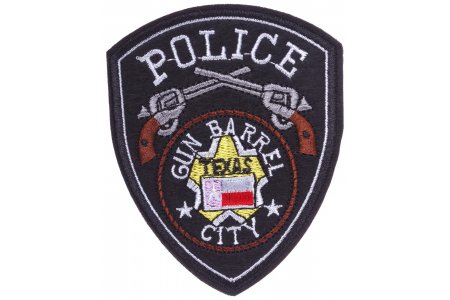 Термонаклейка эмблема Police, 9,5*7,5 см