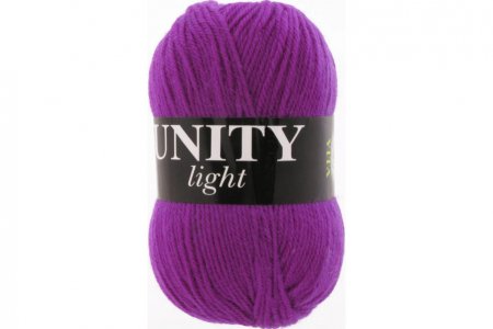 Пряжа Vita Unity Light лиловый (6029), 52%акрил/48%шерсть, 200м, 100г