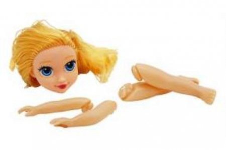 Набор для изготовления куклы-девочки, блонд