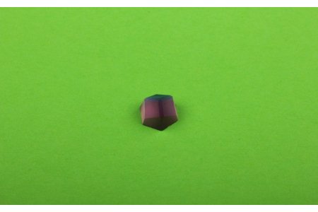 Бусина стеклянная PRECIOSA Кабошон Crystal Vitrail, зеленый/матовый, 6*6мм