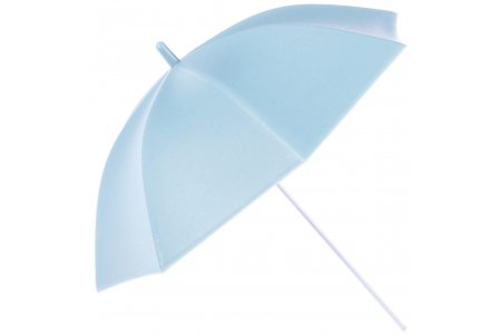 Зонтик декоративный пластиковый, светлый изумруд, 13см