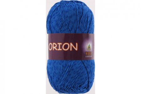 Пряжа Vita cotton Orion темно-синий (4562), 77%хлопок мерсеризованный/23%вискоза, 170м, 50г