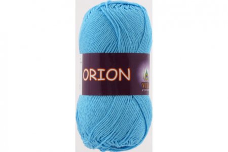 Пряжа Vita cotton Orion светло-бирюзовый (4561), 77%хлопок мерсеризованный/23%вискоза, 170м, 50г