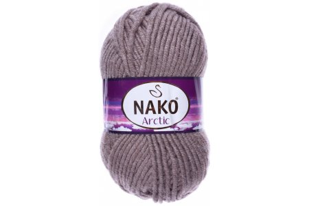 Пряжа Nako Arctic светло-бежевый меланж (23131), 80%акрил/20%шерсть, 100м, 100г