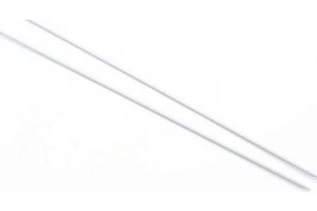 Спицы для вязания прямые GAMMA металлические с покрытием, d2,5мм, 35см
