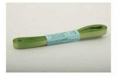 Лента атласная Gamma фасовка, 086, серо-зеленый, 6мм, 5.4м