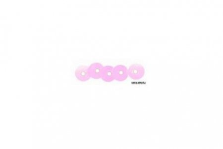 Пайетки АСТРА плоские, светло-розовый (319), 6мм, 10г
