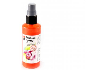 Краска-спрей по ткани MARABU Fashion Spray, оранжевый (023), 100 мл