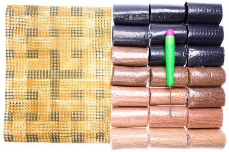 Набор для вышивания ковровой техникой ИСКУСНИЦА Кельтский узор Удача, 40*40см