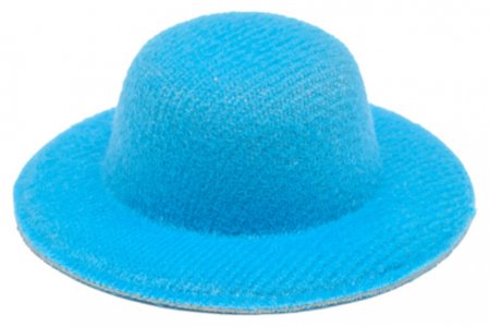 Шляпа для игрушек, голубой, 5см