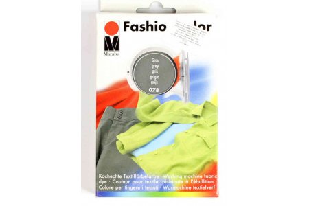 Краситель для ткани Marabu-Fashion Color, серый (078), 90г